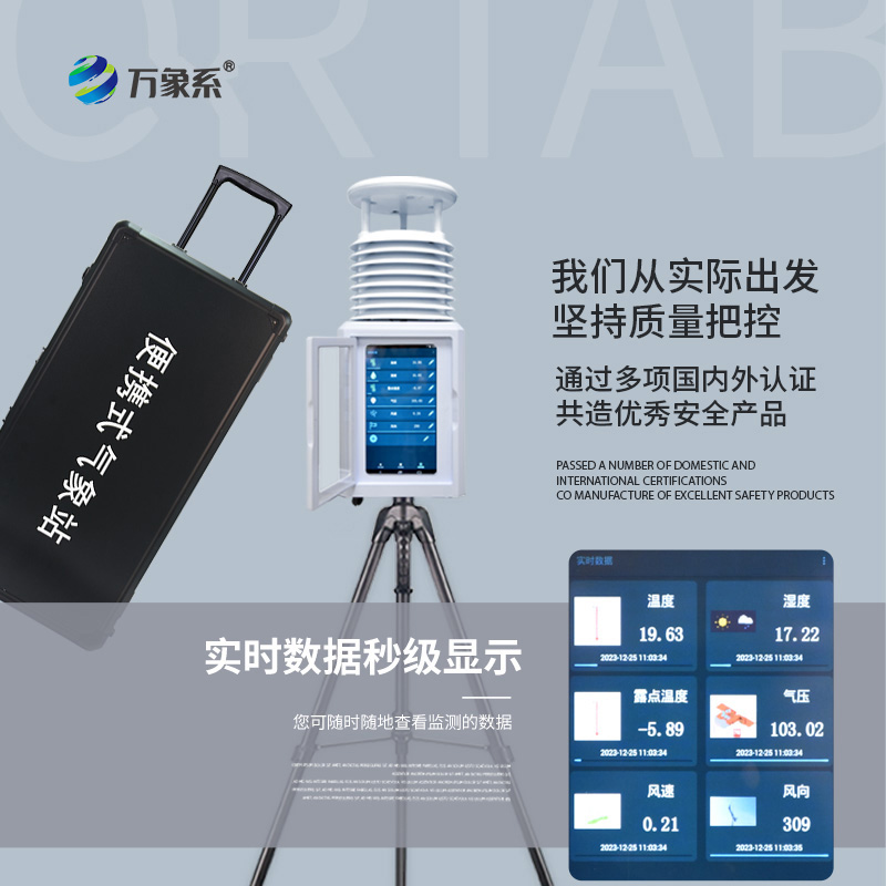 便攜式氣象監(jiān)測站